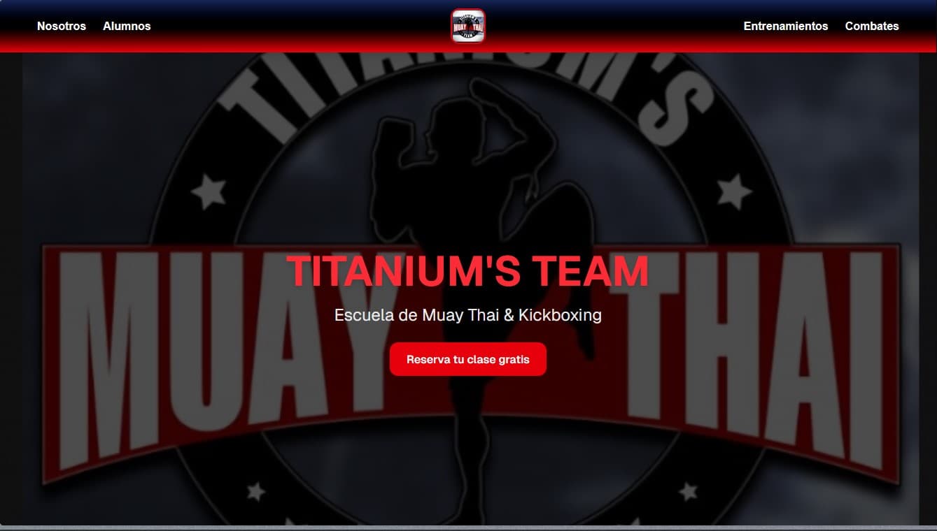 Titanium Team - escuela de kickboxing y muay thai